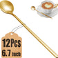 12 Pcs Coffee Spoons Set, 6.7"