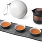 Mini Travel Ceramic Tea Pot Set Chinese Kung Fu Teapot