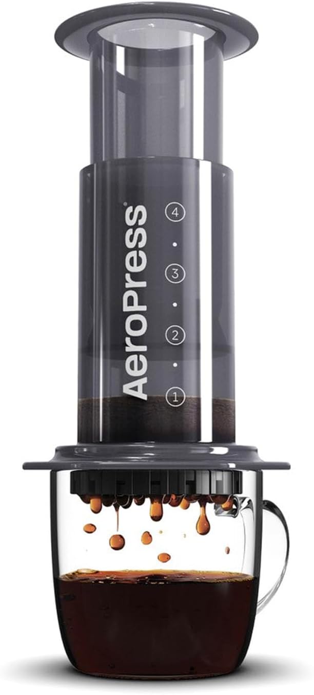 Premium Portable Coffee and Espresso Maker | Chamber, Plunger & Filters for Barista-Quality Brews