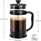 34 Ounce (1 Liter) French Press Coffee Maker – Perfect for Coffee & Tea Lovers