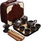 Travel Tea Sets  Ceramic Teapot Set with Tray 